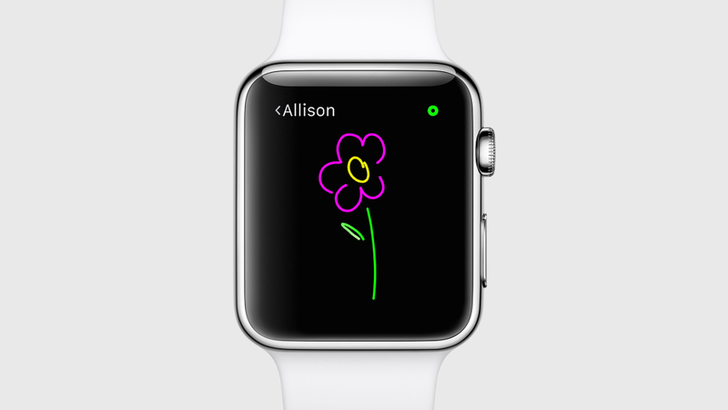 An Apple Watch sketch with multiple colors (Image: Apple)